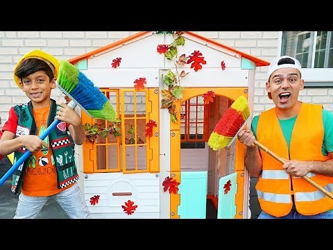 Jason cleans dirty playhouses