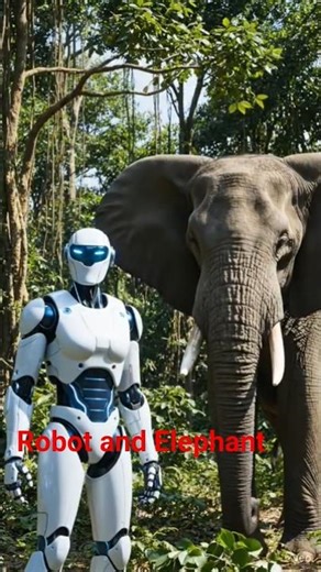 Robot | Elephant#robotandelephant#fruendship