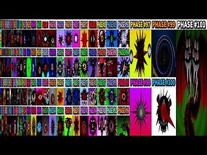 Phase 1-2-3-4 VS Phase 5 VS Phase 6 VS Phase 7 VS Phase 8 VS Phase 9-101 in Incredibox Sprunki!