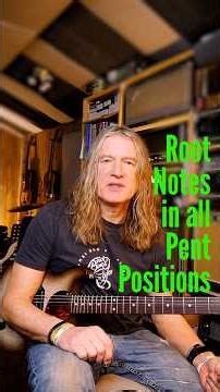Easily Find Root Notes in All Pentatonic Positions #blueslesson #bluestutorial