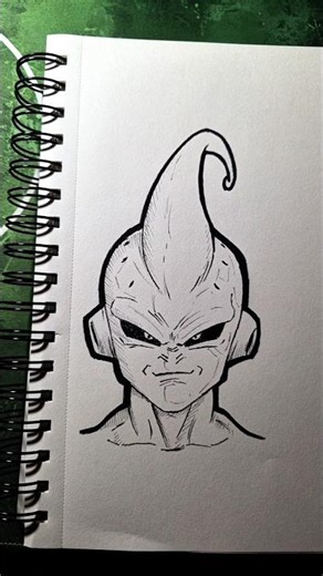 How to draw Majin Buu