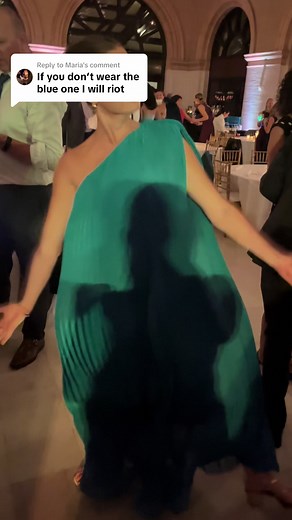 ASOS Blue Embellished Dress for Wedding Guest