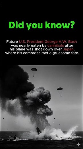 The Horrifying WWII Story of George H.W. Bush’s Survival