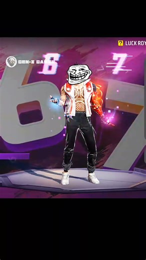 🔥 EMOTE 67 DANCE in Free Fire | New 67 Emote Showcase 2025 😱 #freefire #genz_gamerff
