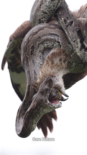 Giant Burmese Python's Deadly Hunting Method #animals #shorts