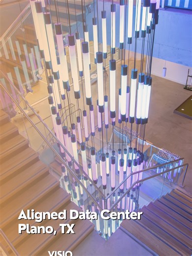 Aligned Data Center VISIO™ Structural Glass Railing | Aligned Data Center – Plano, TX Experience the intersection of architectural precision and modern design at the Aligned Data Center in Plano, Texas. This corporate project showcases VIVA Railings’ VISIO™ Structural Glass Point Supported Stainless Steel Railing System, delivering unobstructed transparency, structural performance, and striking visual impact. Designed to complement a high-tech, forward-thinking environment, the VISIO™ system fea