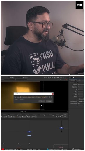 LIGHT FLICKER IN NUKE USING EXPRESSIONS | YOUTUBE SHORTS | VFX VIBE