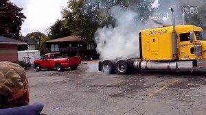 拔河比赛 Semi vs Chevy dually