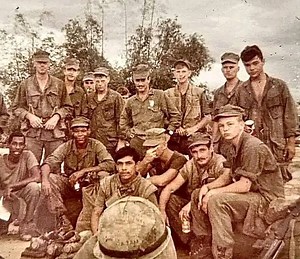 “The Boys” Echo Company 2/27 Marines 1968. The 27th Marine Regiment, part of the 5th Marine Division, played a significant but brief role during the Vietnam War. Activated in 1966 as a part of the United States Marine Corps' buildup during the conflict, the regiment was composed primarily of new recruits and reservists. The 27th Marines were deployed to Vietnam in 1968, a critical period marked by heavy fighting. Their most notable engagement occurred during Operation Allen Brook, which aimed to