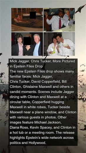 Epstein Files Drop Mick Jagger Pictured with Epstein | #news #shorts