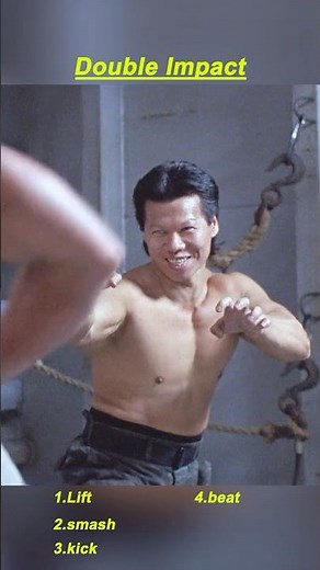 Double Impact (1991) – Jean-Claude Van Damme Faces Scar-Faced Fighter, Ends with Stunning Electric