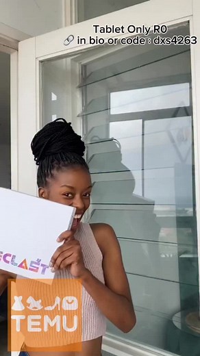 6.4K views · 89 reactions | Don’t Miss TEMU R0 flash sale! Download the TEMU app and use my code dxs4263 or click  on my story, just need R0, you can get many great products you dreamed for. New App Users only. T&Cs apply. #blackfriday #temublackfriday | Philasande Ngcamu | Facebook