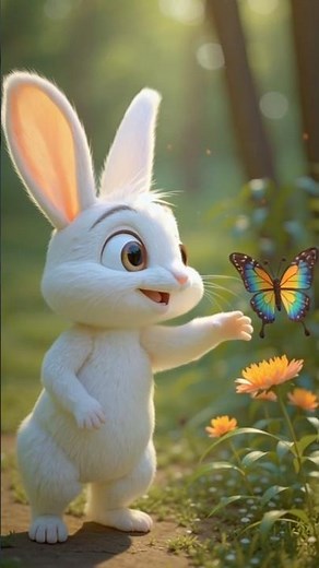 ✨“The Magical Rabbit & The Fairy | Heartwarming 3D Kids Story |Short Cartoon for Children" #cartoon