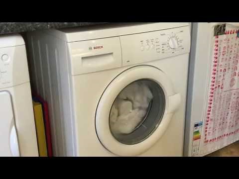 Unbalanced spins in BOSCH washing machine😲