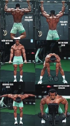 Complete Back Workout | Lat Pulldown & Dumbbell Back Exercises