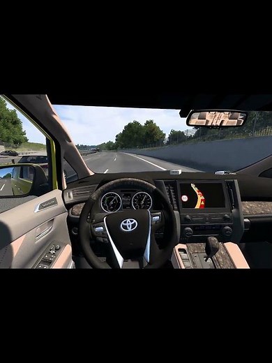 Toyota Vellfier | ETS2 | Realistic Car Driving | Euro Truck Simulator 2 | Car Mod, PC Gameplay #ets2