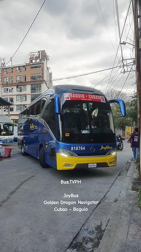Introducing the Luxurious JoyBus Golden Dragon Navigator Bus in Baguio City