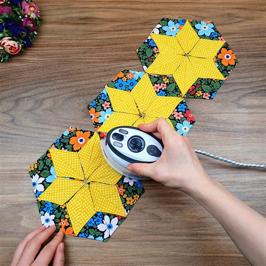 702K views · 5.8K reactions | How to Make a Beautiful Hexagon Table Base? | Lady Loves Knitting | Facebook