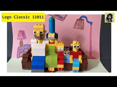 The Simpsons Lego classic 11011 ideas How to build