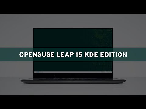 OpenSUSE Leap 15 KDE Edition - See What's New