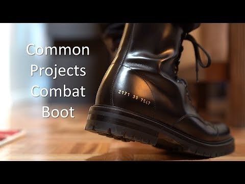 Common Projects Combat Boot - Review/On-Feet