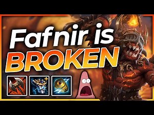 INSANE FAFNIR BUILD WITH AXE OF ANIMOSITY?! - SMITE GM Solo