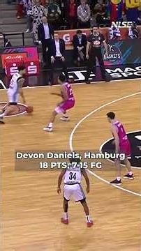 Devon Daniels Goes OFF for 18 🔥 | easyCredit BBL Highlights #basketball #highlights #easycreditbbl