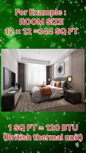 ac size calculation through room size#ac size calculation #ac ton