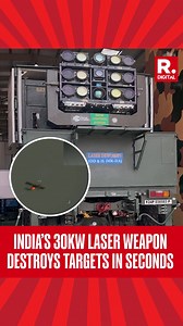 60K views · 1.5K reactions | India has successfully tested a 30-kilowatt laser-based Directed Energy Weapon that can destroy missiles, aircraft, and swarm drones. The test took place at the DRDO's National Open Air Range in Kurnool, Andhra Pradesh. With this achievement, India joins a select group of countries like the US, China, and Russia. . . . #energy | #weapons | #DRDO | #test | #airange | #kurnool | #andrapradesh | #IndiaNews | #RepublicWorld | Republic | Facebook