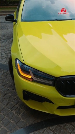BMW Paint Job in Pune | White to Green Color Transformation | BMW Full Body Repaint
