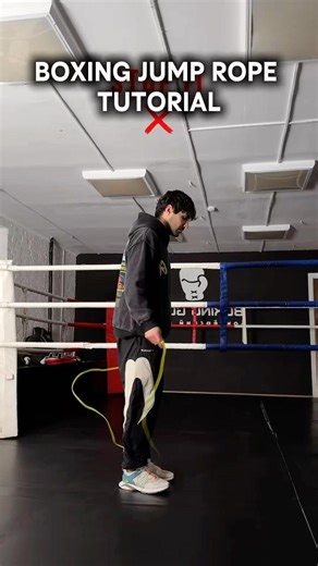 Boxing jump rope tutorial ✔️#boxer #boxing #boxingtraining #boxingcoach #jumprope