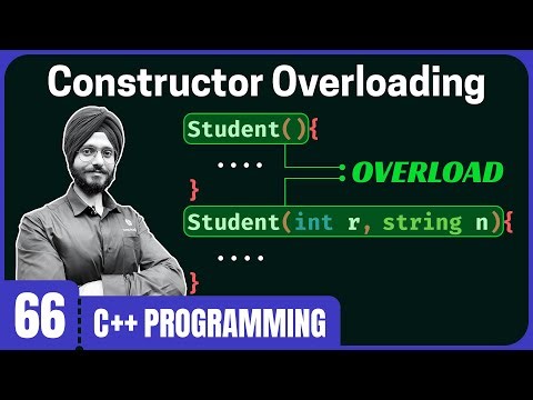 Constructor Overloading in C++