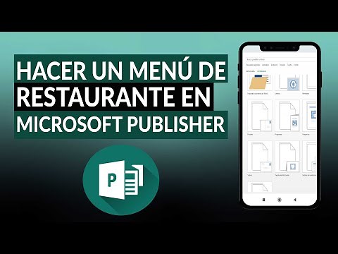 How to create a restaurant menu in Microsoft Publisher step by step