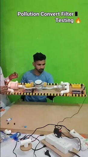 Working Project Idea | Convert Pollution to Ink | Road Transport and Innovative for Project #shorts