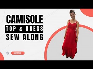 How To Sew a Camisole Top | Ellie and Mac Easy Sewing Tutorial ❤️‍🔥❤️‍🔥