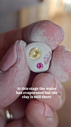 Have you ever tried setting stones in Silver Metal Clay?