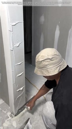 Finishing Craft: Applying Joint Compound with Expert Precision