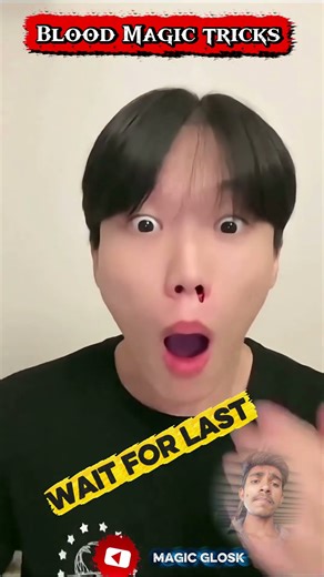 blood magic ☠️😱🤯 by nose ! fragment song । #shortsfeed #shorts #magic #blood #viral #trending #yt