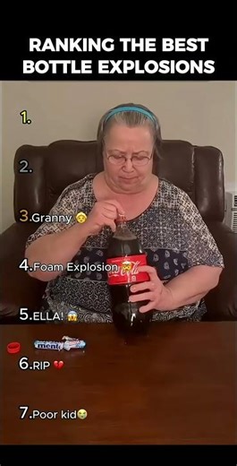 Ranking the best bottle explosions sus #funny #memes