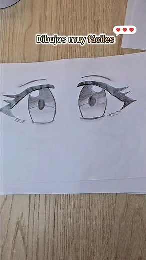 dibujos de ojos y labios anime kawaii facil y rapido 👀 😍 #ojos #eyes #anime #kawaii #dibujo #facil