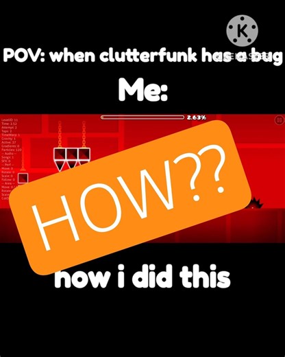 what is this #bug #clutterfunk #gd #shorts