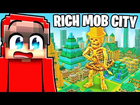 I Found The RICHEST MOB CITY in Minecraft!