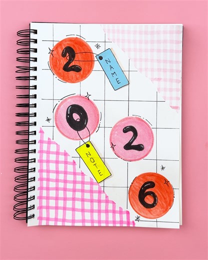 Creative method to customize your notebook📔✨
