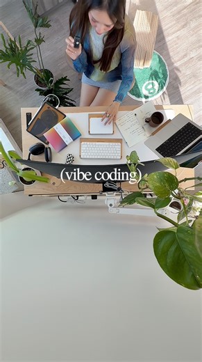 marisa on Instagram: "every silly little app i built instead of going outside. which one should I keep working on? vibe coding = writing code in the hottest programming language rn *english* thought I would share what it really takes to build with ai. sometimes more prompts didn’t mean more time ~ depended on how many asks I crammed into one as well 1. turn you and your friends into a 90s senior with just a few clicks 2. a virtual photobooth with notes 3. runaway button (bc i hate calls) 4. thai