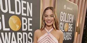 Margot Robbie's 'bronde' princess curls just stole the Golden Globes limelight