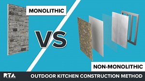 Outdoor Kitchen Concrete Panels | The Most Fail-Proof - RTA Outdoor Living