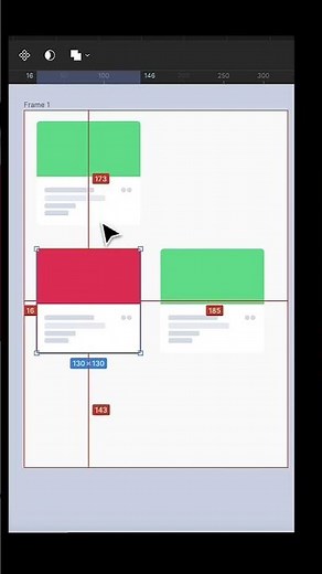 Check the spacing between two items on figma #figma #figmadesign #tutorial