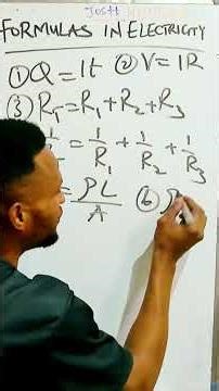 ⚡Electricity Formulas That Will Save Your Exam! 🔥