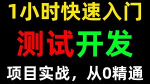 1小时测试开发从入门到精通，Django测试平台架构设计搭建教程