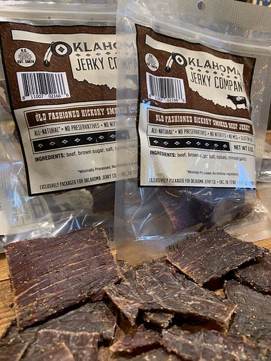 Hickory flavored Beef Jerky - Old Fashioned Style - Tougher to chew